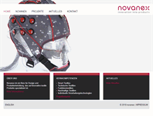 Tablet Screenshot of nova-nex.com